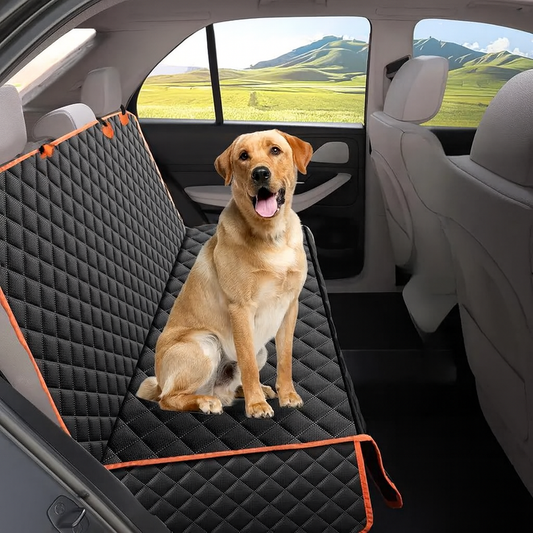 Non-Slip Dog Seat Cover for Cars, Trucks and SUVs, Rear Seat Dog Seat Protector, Pet Seat Cover
