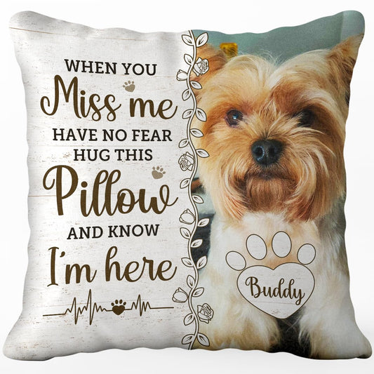 Custom Photo Dog Cat You Would Have Lived Forever - Personalized Pillow