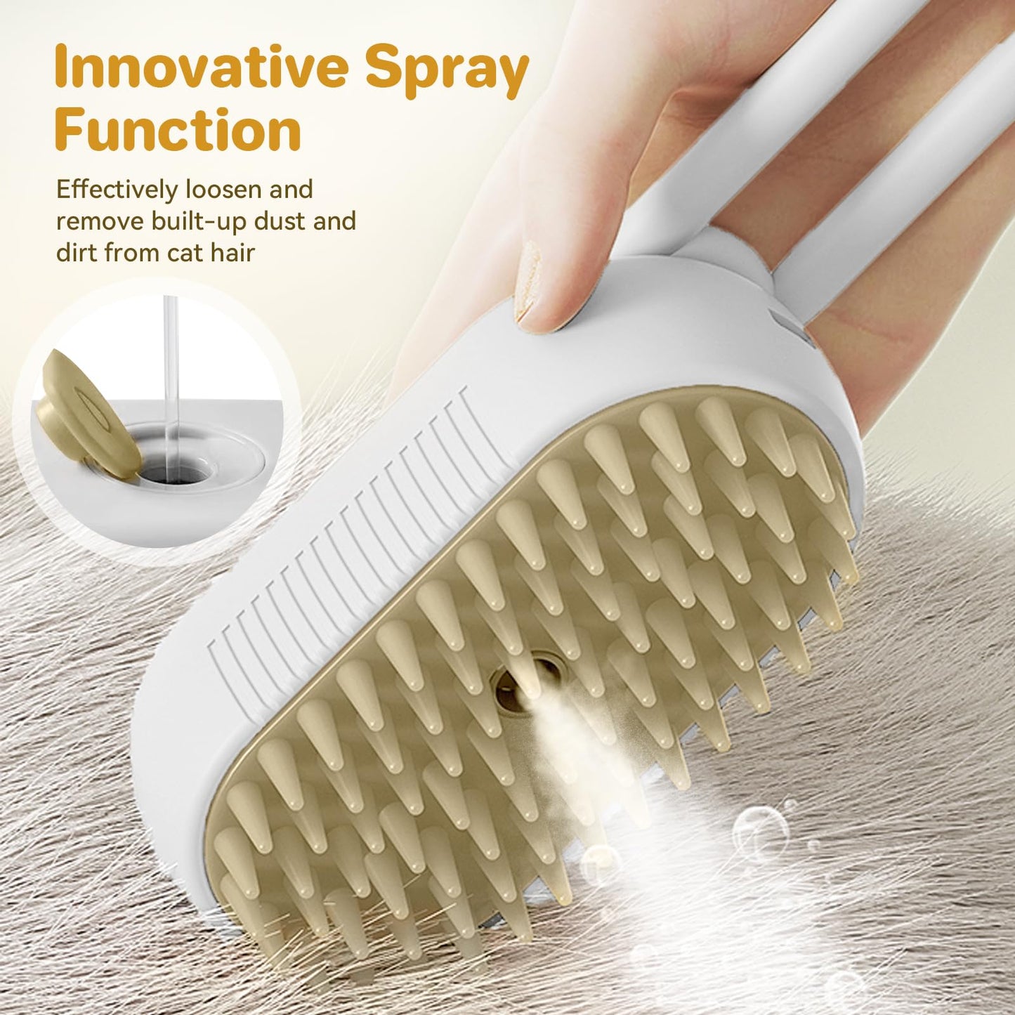 Quick & Easy Pet Hair Remover Comb