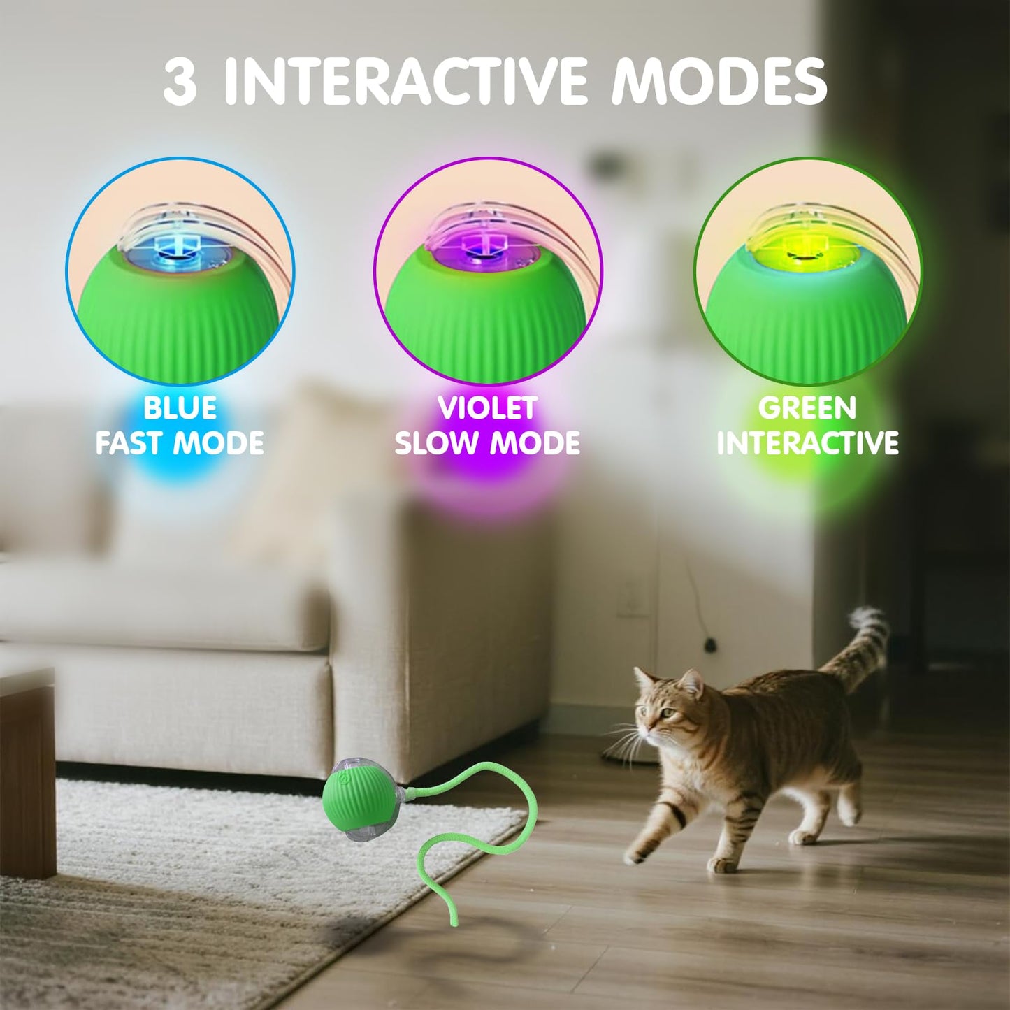 2025 New Interactive Dog Cat Toys Balls 2.0
