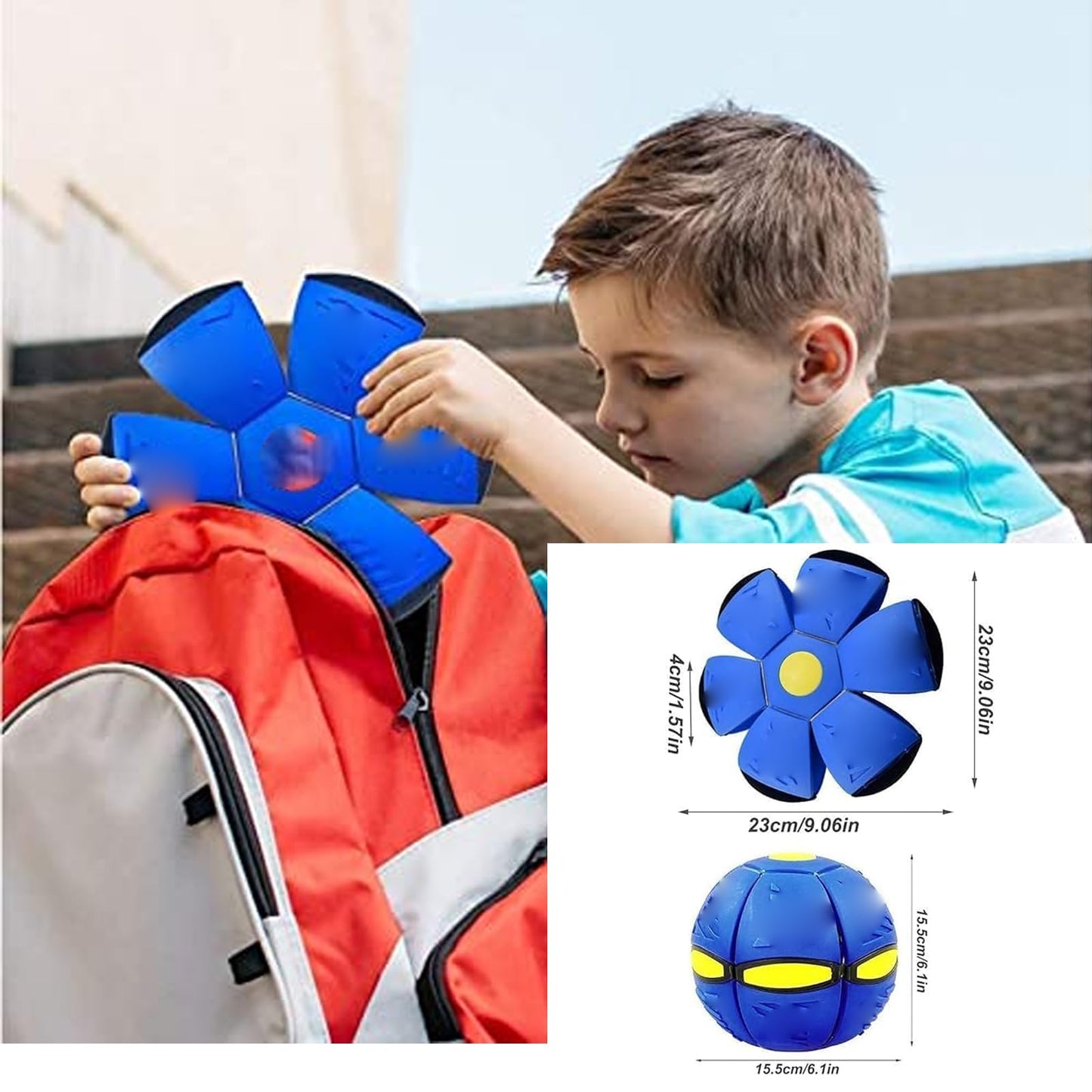 Children's Bouncing Balls, Magic Metaball, Magic Flying Saucer, Bouncy Balls, Parent-Child Interaction