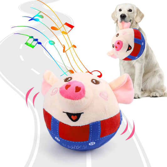 Interactive Electric Plush Jumping Dog Toy