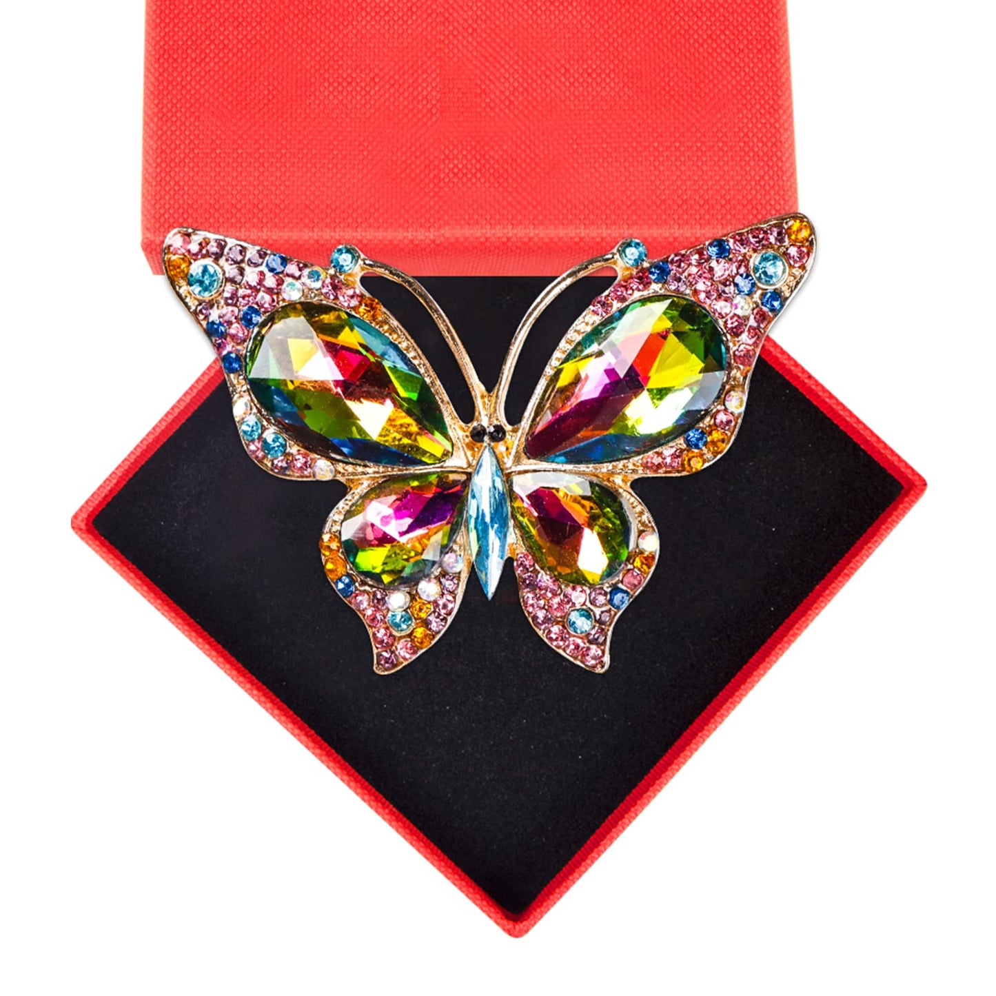 Butterfly Christmas Ornaments 2025, Beautiful Monarch Butterflys Ornament for Tree, Fancy Cute Christmas Ornaments for Kids Girls