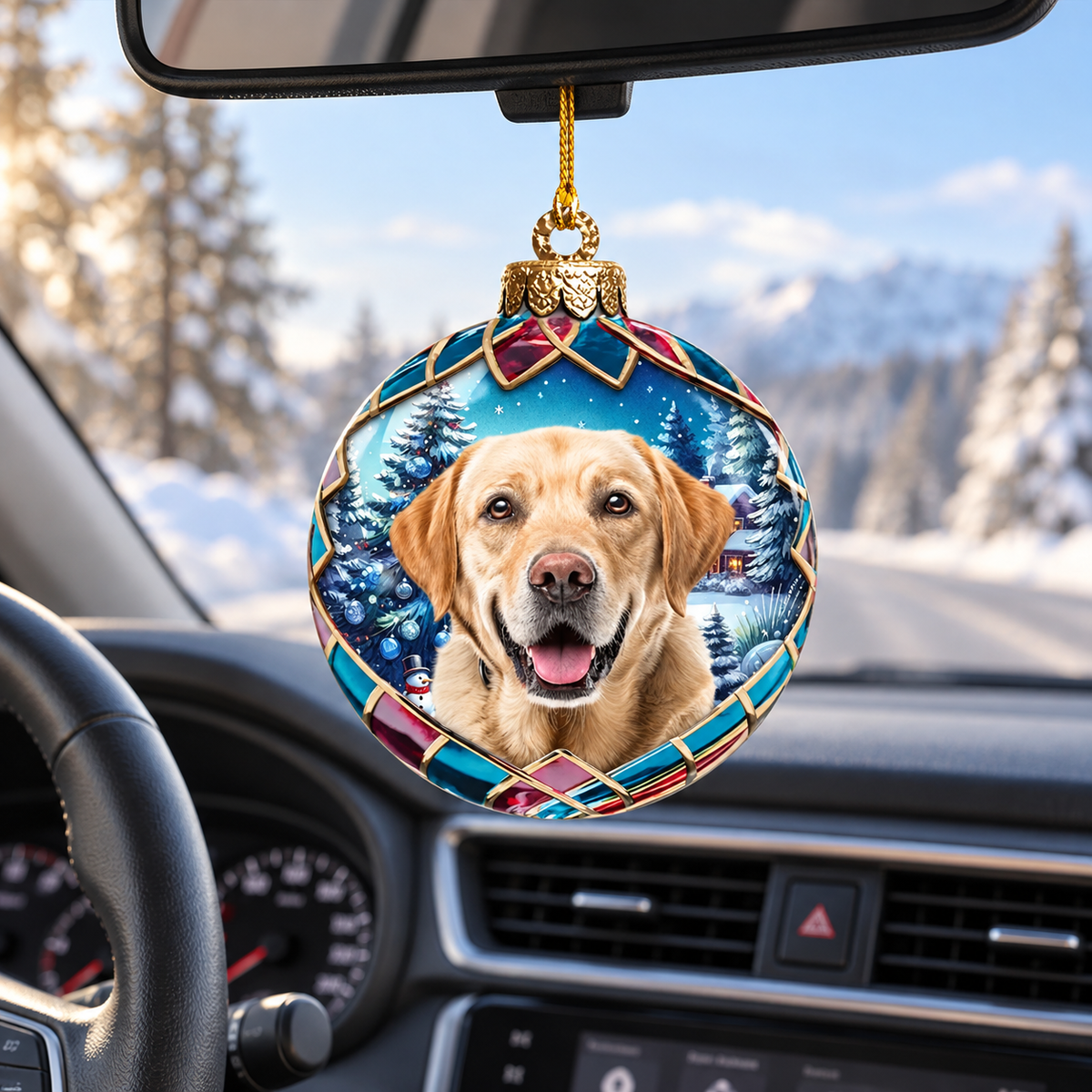 Personalized Dog Cat Photo Ornament, Custom Pets Make Our Lives Whole Acrylic Keepsake, Gift for Pet Lover Dog Mom Cat Dad