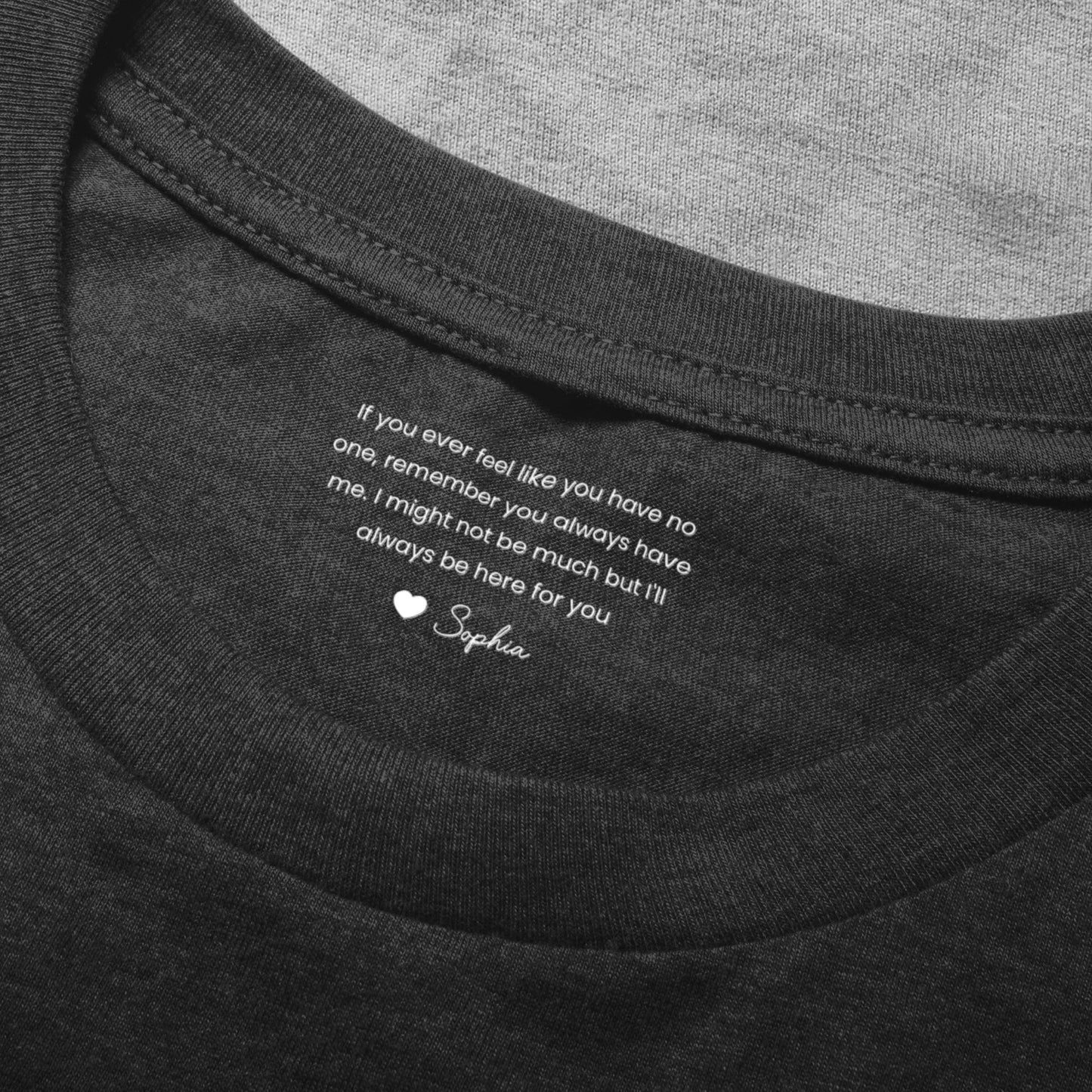 Wenn Worte nicht ausreichen … Sag es mit diesem personalisierten Shirt