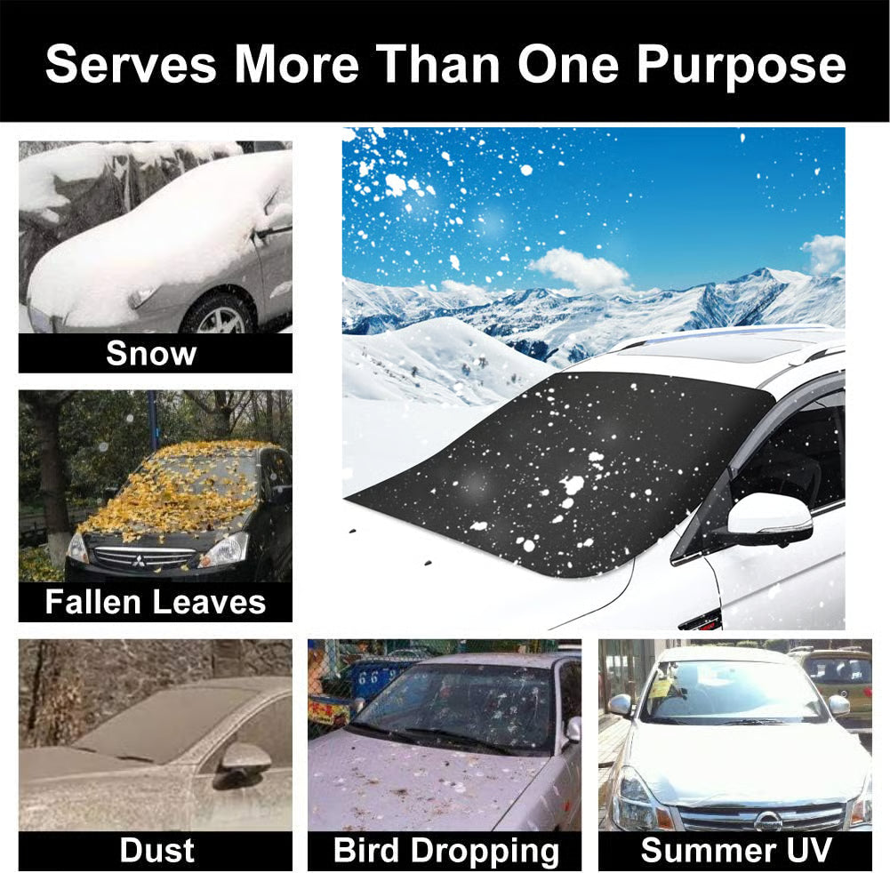 2025 Upgraded Car Windshield Magnetic Snow Cover