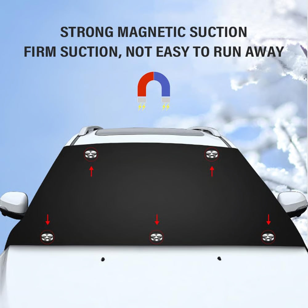 2025 Upgraded Car Windshield Magnetic Snow Cover
