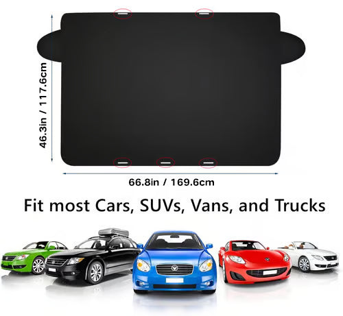 2025 Upgraded Car Windshield Magnetic Snow Cover