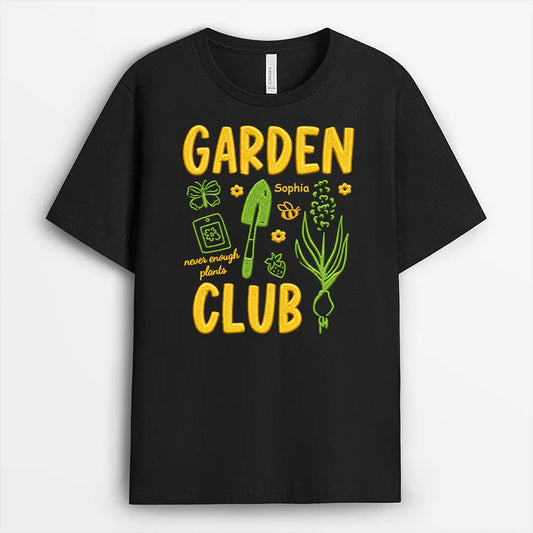 [3D Printing Effect] Garden Club T-Shirt - Personalized Gifts for Him/Her