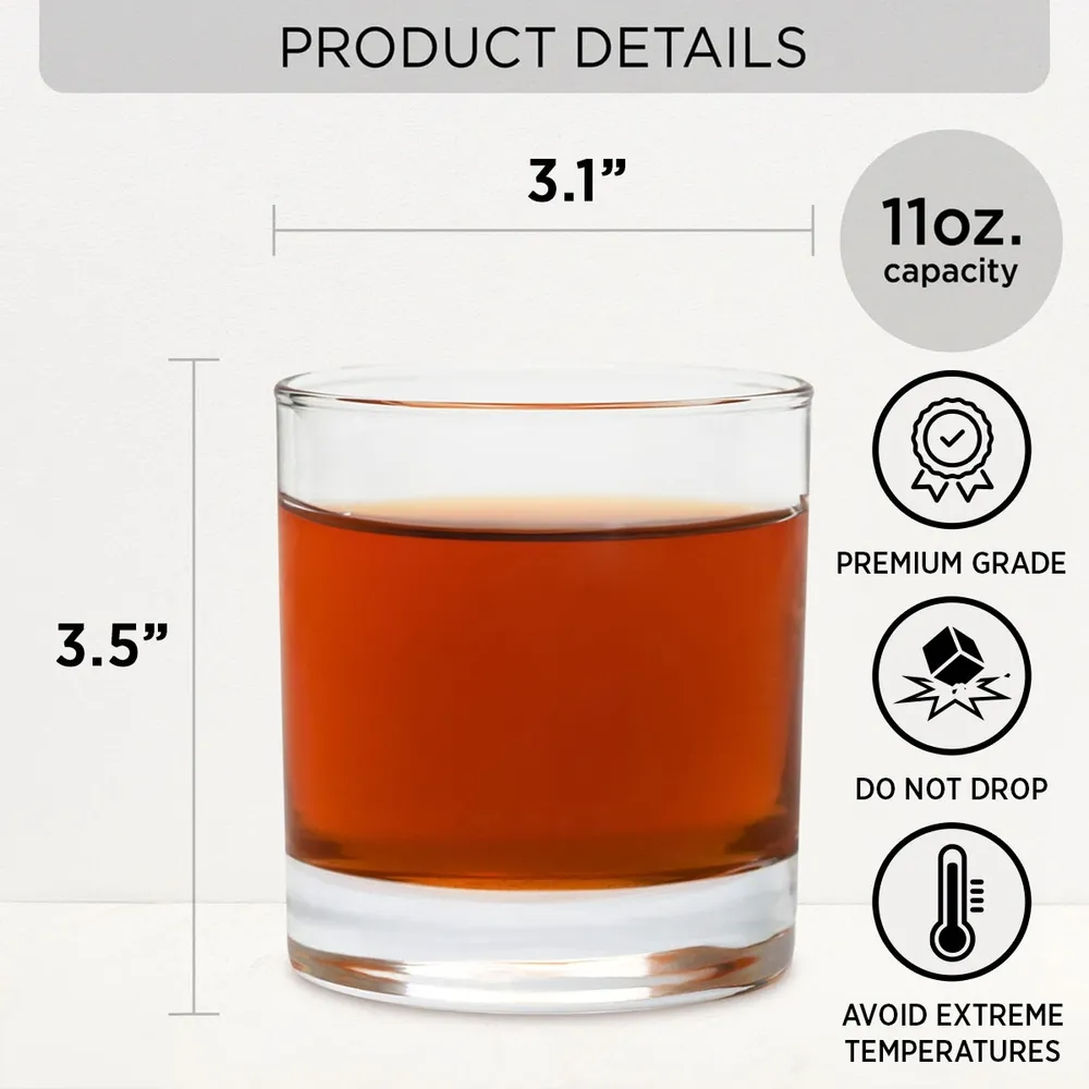 Toujours Mon Frère – Personalisiertes Whiskyglas