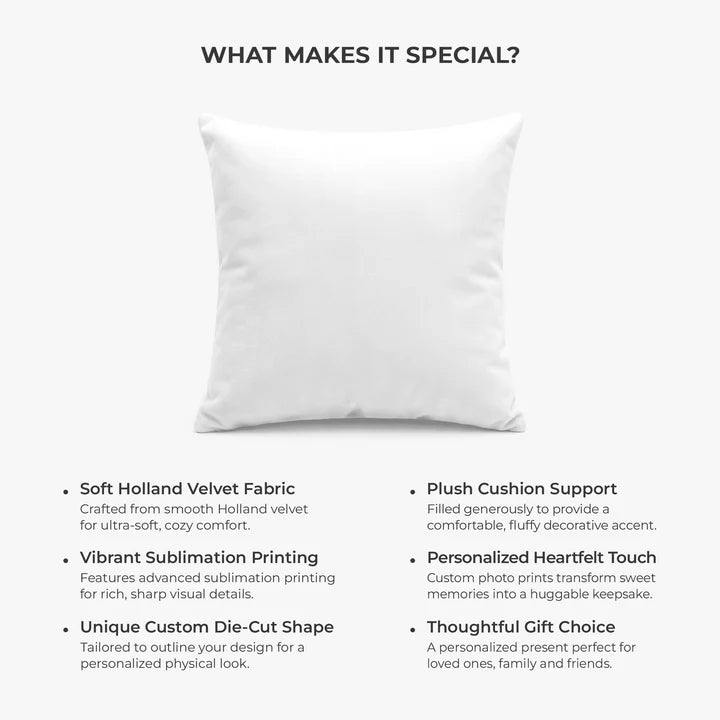 Personalized 3D Dumpling Plush Pillow – Custom Photo Food Shape Cushion Gift for Kids & Family