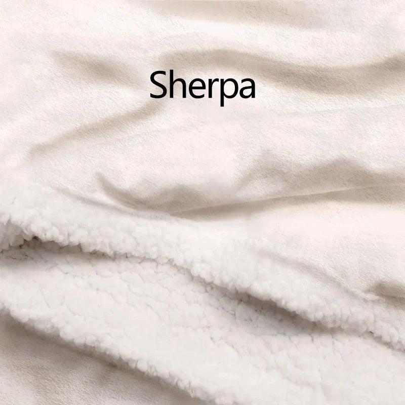 Personalized Semi Truck Driver Blanket – Custom Name Long Haul Trucker Fleece & Sherpa Throw Gift