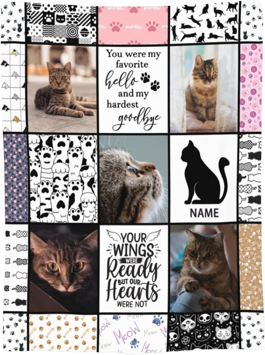 Personalisierte Hundefoto-Gedenkdecke, personalisierte Haustier-Gedenkgeschenke für Hunde, Trauergeschenk bei Verlust eines Haustieres, Hunde-Trauergeschenke