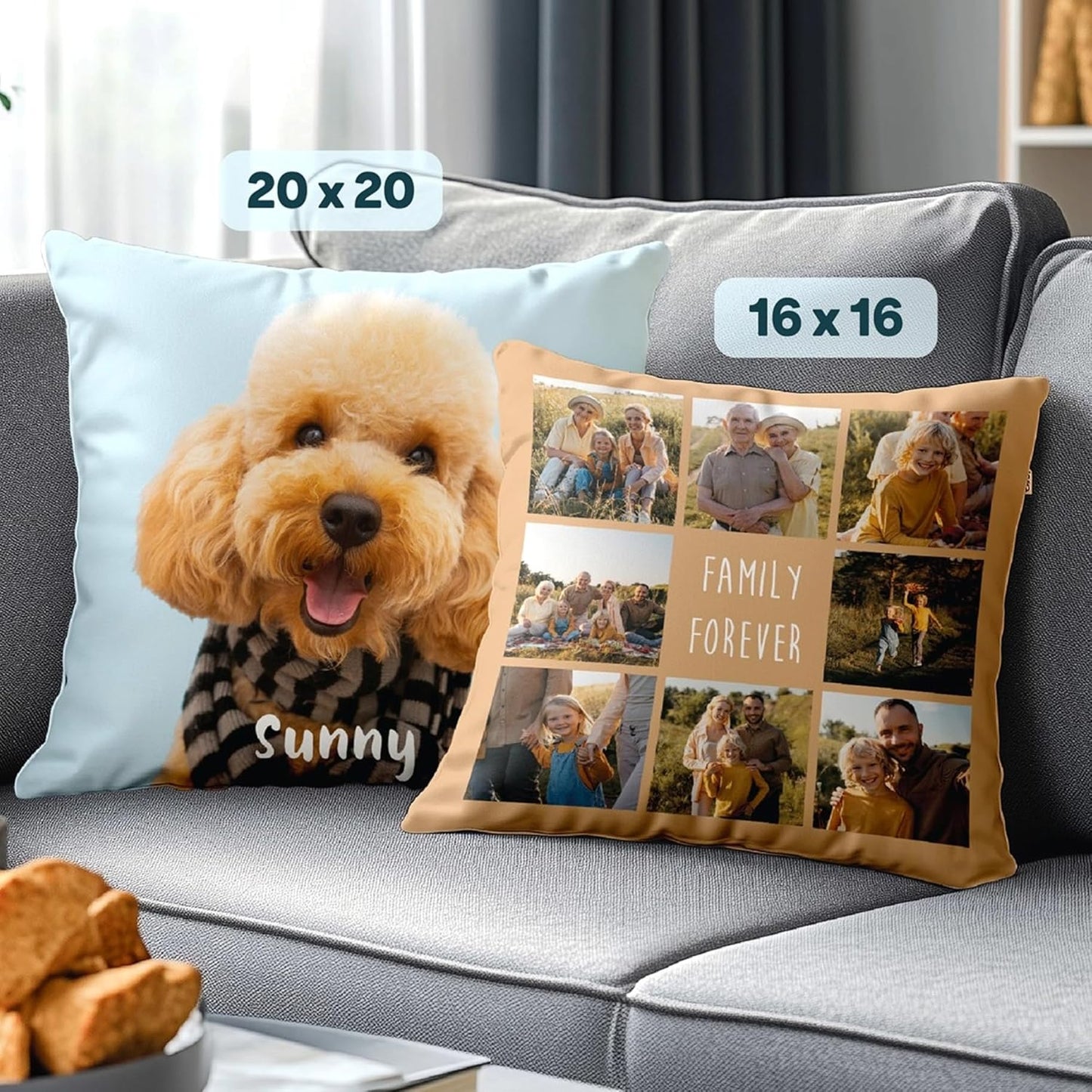 Custom Pillow - Personalized Pillows with Pictures or Text