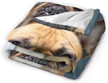 Custom Dog Photo Memorial Blanket Personalized Pet Memorial Gifts for Dogs Loss of Pet Sympathy Gift Dog Bereavement Gifts
