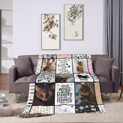 Personalisierte Hundefoto-Gedenkdecke, personalisierte Haustier-Gedenkgeschenke für Hunde, Trauergeschenk bei Verlust eines Haustieres, Hunde-Trauergeschenke