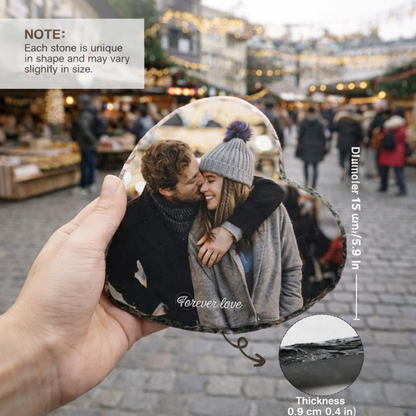 Personalized Picture Frame - Custom Photo Frame Gifts, Customized Anniversary Wedding Gifts for Mothers Fathers Day Valentine's Day